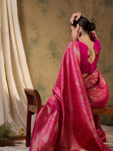 Womens Fashion Ethnic Pink Color Sarees-MLSHWSA1365PNK0ONE